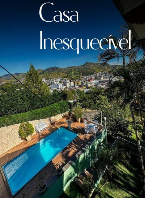 Casa com piscina e vista no Belvedere (AABB)