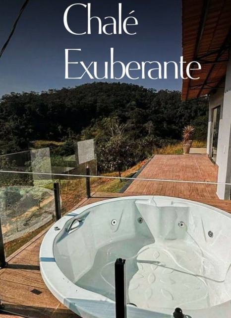 Chalé rural a 5 km da cidade, sentido Rosal