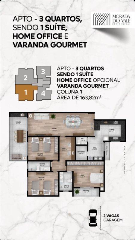 Apartamento no Morada do Vale, Centro – foto 5